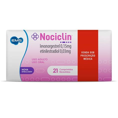 Nociclin emagrece  NOCICLIN® não deve ser utilizado por mulheres que apresentem qualquer uma das